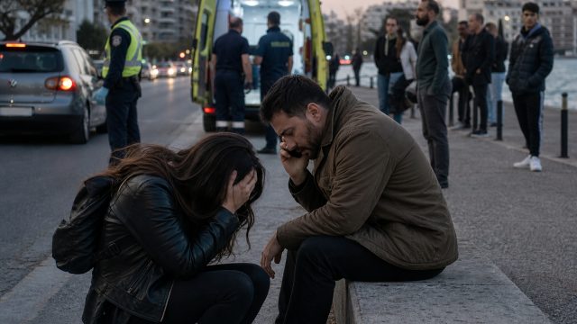 Tragic Incident in Thessaloniki: Young Woman Stabs Partner