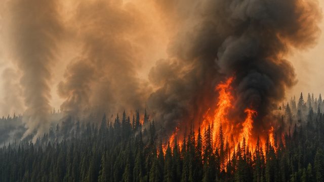 Emerillon Lake South Wildfire in Labrador Escalates Alarmingly