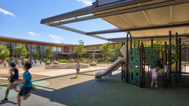 Innovative Schools Combat Heat: Retractable Roofs for Playgrounds